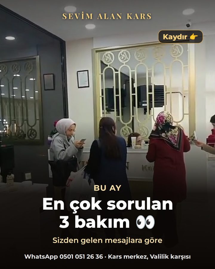 Bu ay en çok sorulan bakımlar 1